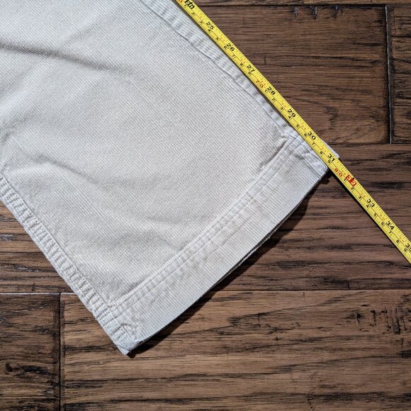 Jacob wide leg low rise Y2K cords pants tan size 1 - Picture 8 of 14